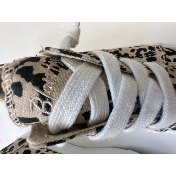 NWOT Blowfish Fashion Sneakers Slip Ons. Leopard Animal Print. Canvas. Sz 6.5 - Picture 3 of 6
